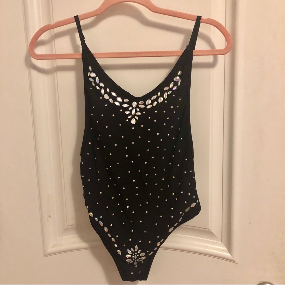 Black Jewel Bodysuit